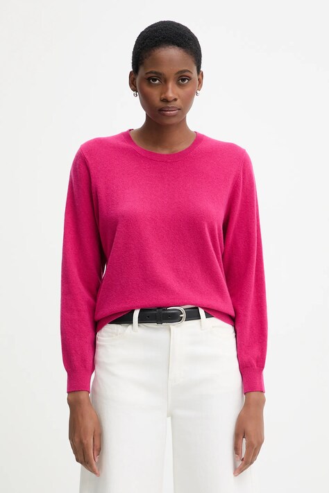 Vlněný svetr United Colors of Benetton dámský, černá barva, 1002D10BG