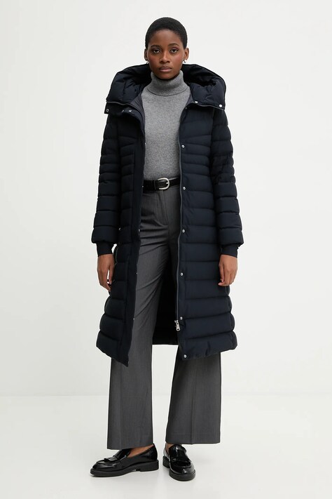 United Colors of Benetton sweter kaszmirowy kolor szary lekki z golfem 1033D202D