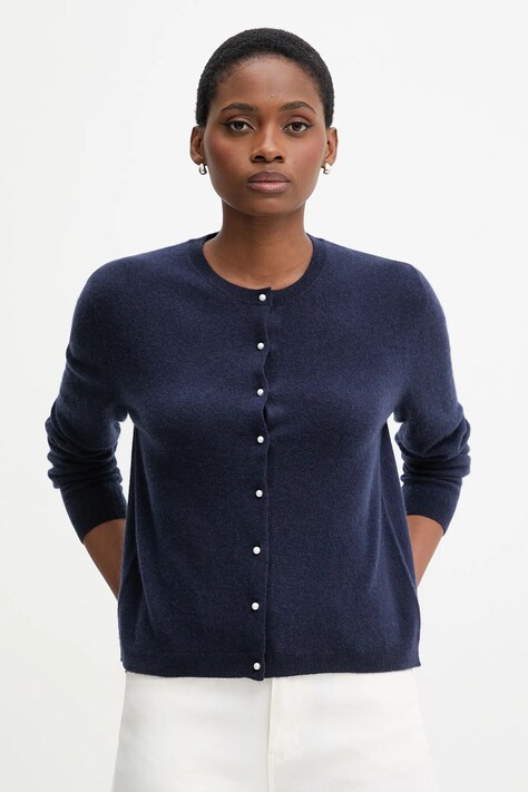 United Colors of Benetton sweter damski kolor granatowy lekki 1002D501U