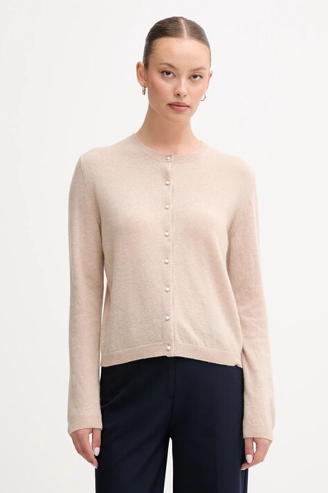 United Colors of Benetton sweter damski kolor beżowy lekki 1002D501U
