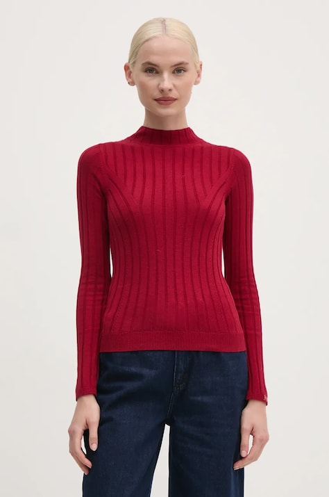Pepe Jeans maglione IZABEL TURTLENECK donna colore rosso  PL702224