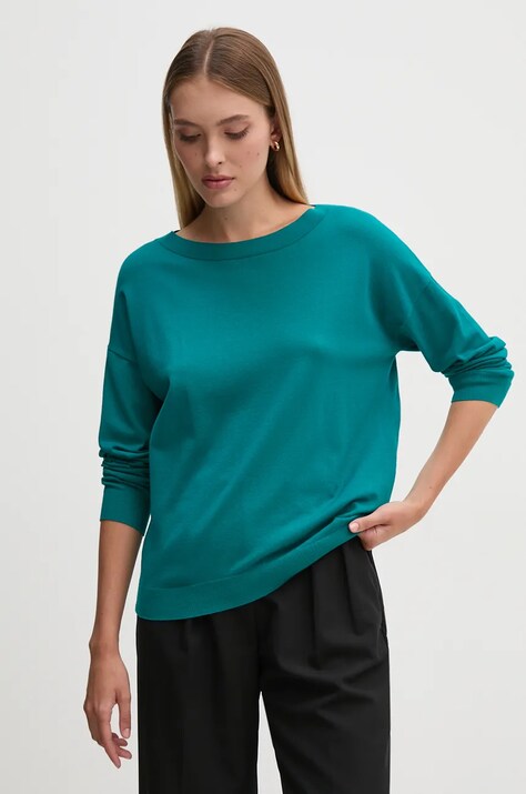 Sisley pulover femei, culoarea verde, light, 17Q3M103J