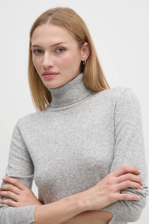 Sisley maglione in misto lana donna colore grigio  102HM2174