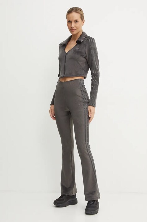 Кофта adidas Originals Femme Galore Rib Cardigan — AW24-SWD11U, сірий — фото 2