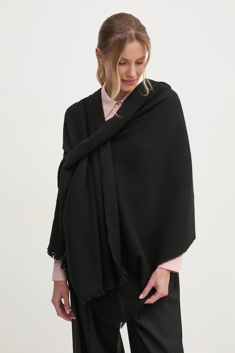 Πουλόβερ Sisley χρώμα: μαύρο, 6RICWU021