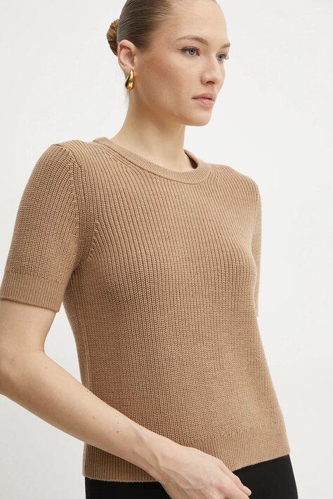 MICHAEL Michael Kors pulover de lana femei, culoarea verde, MF4612JF2G