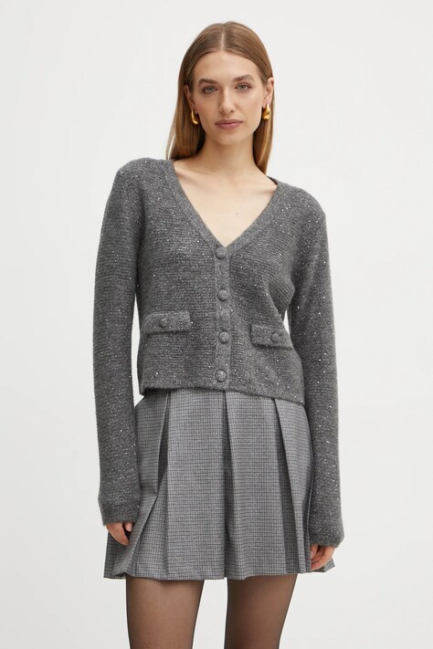 Morgan cardigan MFEUIL donna colore grigio MFEUIL
