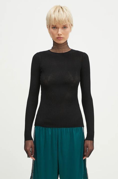 Sportmax maglione in lana Derris donna colore nero  2422366052600