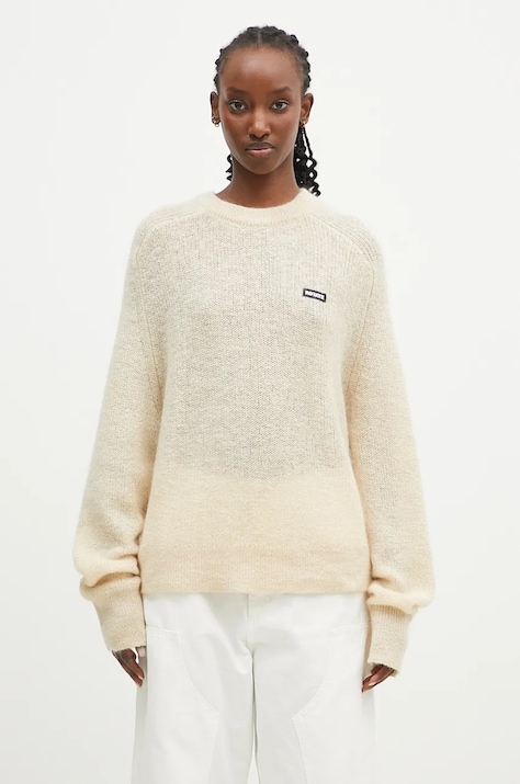 Rotate maglione in lana Light Knit Logo donna colore beige 1128671876