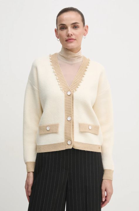 Artigli cardigan donna colore beige ACMA000088