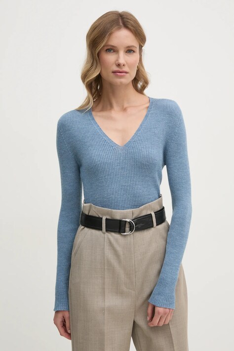 Шерстяной свитер Sandro Ferrone женский SFS69YBEQUATTRO