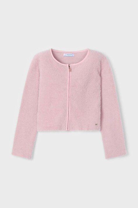 Mayoral cardigan copii culoarea bej, light, 4363