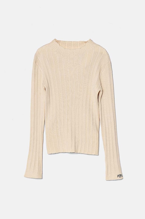 Detský sveter Pepe Jeans WILA béžová farba, tenký, PG701084