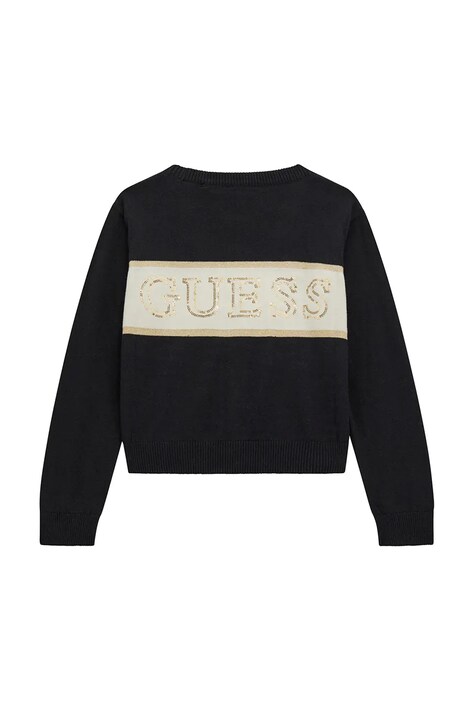 Детска жилетка Guess в черно от лека материя J4BR01 Z3IF0