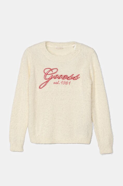 Детски пуловер Guess в бежово J4BR07 Z3K20