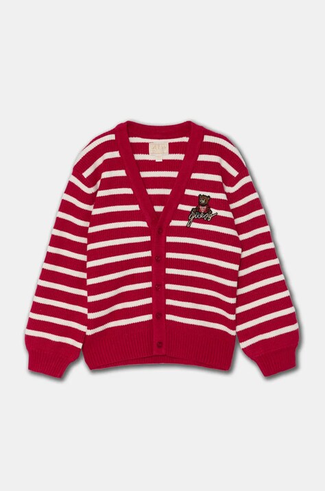 Guess sweter kolor różowy lekki K4BR03 Z3FU0
