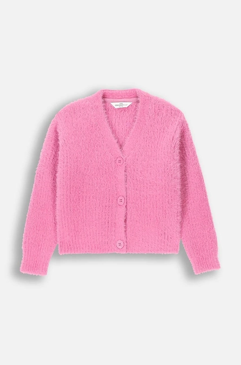 Coccodrillo cardigan per bambini colore rosa MYSTIC NATURE GIRL KIDS