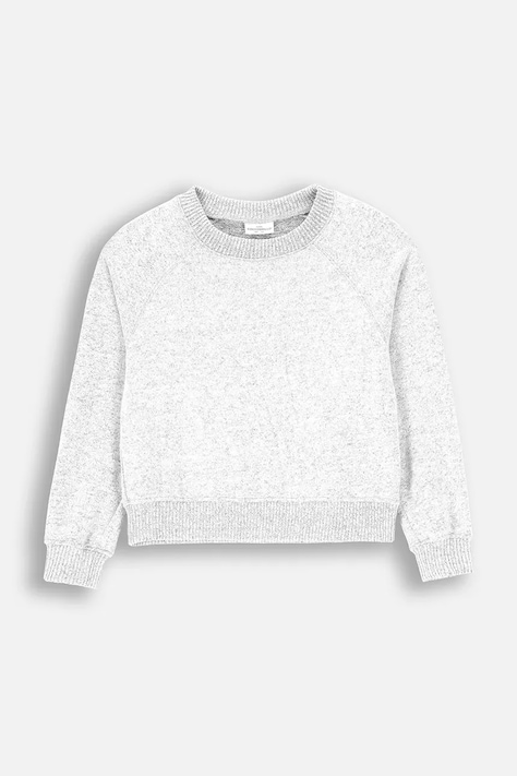 Παιδικό πουλόβερ Coccodrillo χρώμα: γκρι, ELEGANT PARTY GIRL