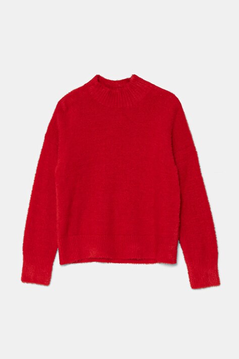 United Colors of Benetton pulover copii culoarea rosu, 19BAC200I