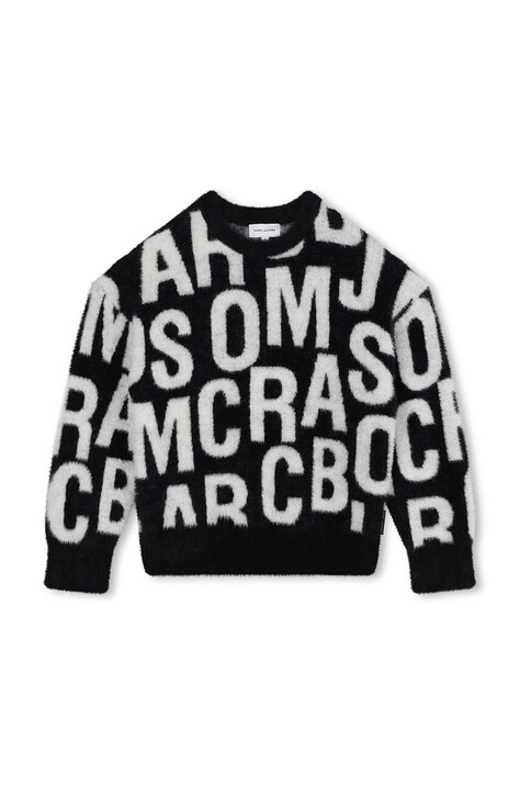 Детски пуловер Marc Jacobs в черно W60313