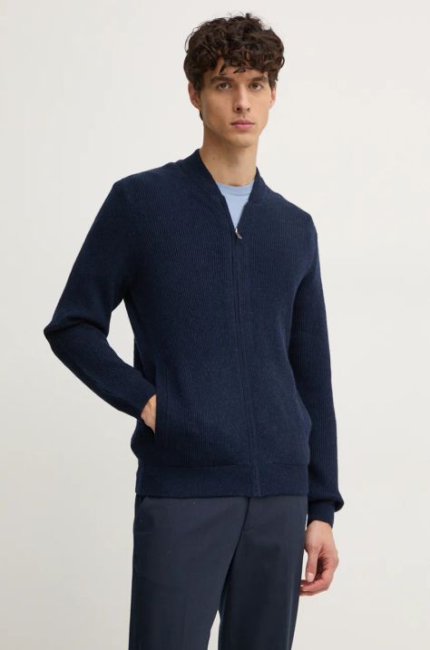 Liu Jo cardigan in lana colore blu navy QF4263 MA23P