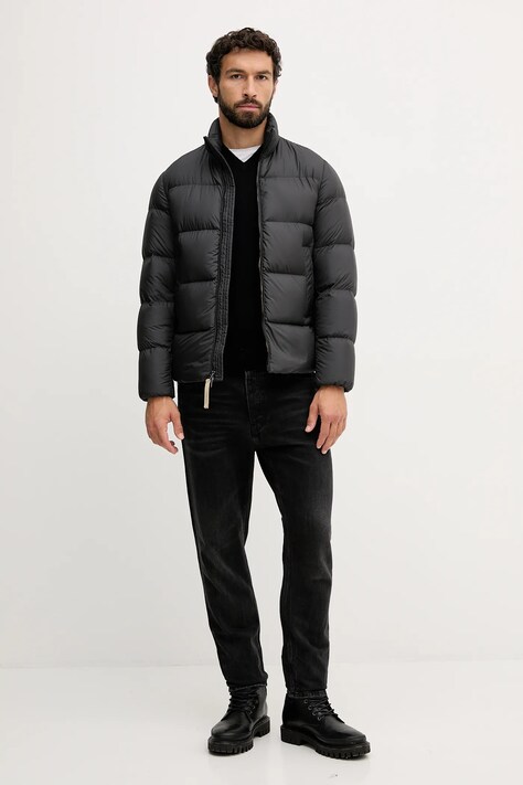 Вовняний жилет United Colors of Benetton колір чорний легке 1002U400L