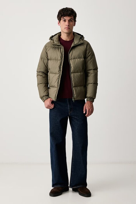 United Colors of Benetton Pulover za muškarce od vune bordo 1002U1G34