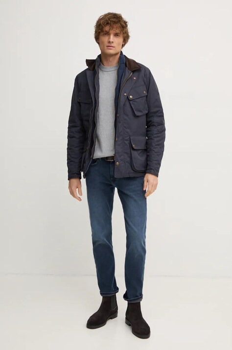 Светр з домішкою вовни Pepe Jeans NEW ANDRE CREW NECK — AW24-SWM0AE, сірий — фото 2
