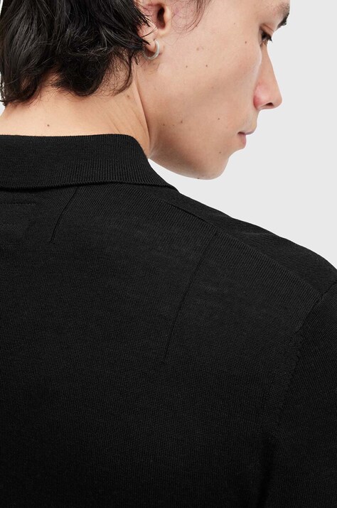 Вовняний светр AllSaints MODE MERINO — фото 4