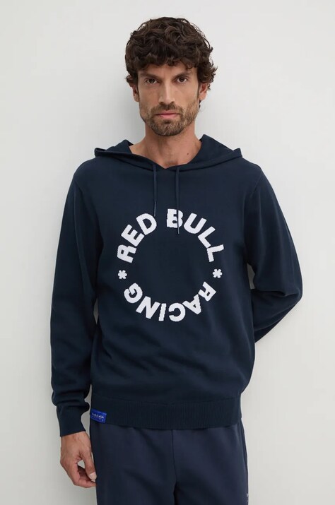 Бавовняний светр Red Bull Racing x Pepe Jeans Red Bull Racing x Pepe Jeans — AW24-SWU00S, темно-синій — фото 2