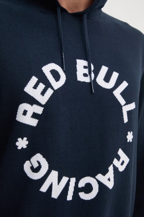 Бавовняний светр Red Bull Racing x Pepe Jeans Red Bull Racing x Pepe Jeans — AW24-SWU00S, темно-синій — фото 8