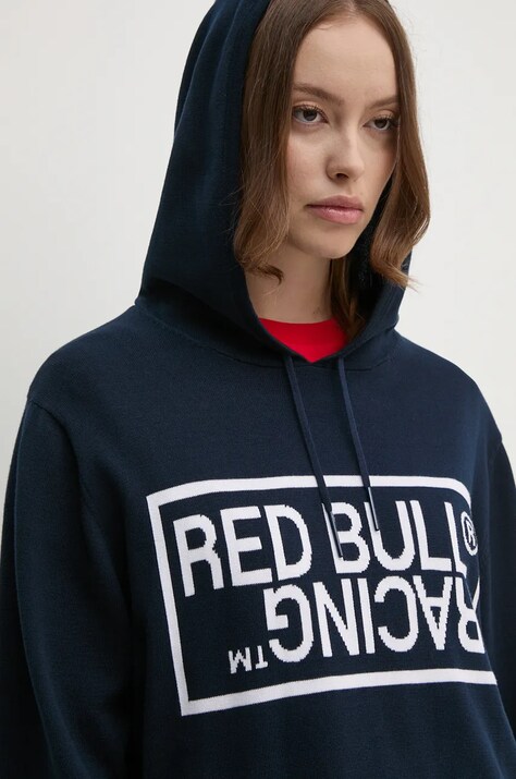 Бавовняний светр Red Bull Racing x Pepe Jeans Red Bull Racing x Pepe Jeans — AW24-SWU00U, темно-синій — фото 8