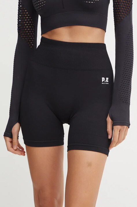 P.E Nation pantaloncini da allenamento Restore Seamless colore nero  243S296