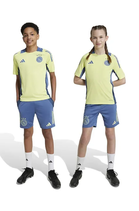 Detské krátke nohavice adidas Performance AJAX TR SHO s potlačou, nastaviteľný pás IT5075