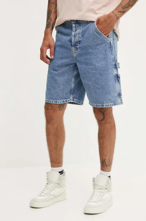 Rifľové krátke nohavice Karl Lagerfeld Jeans pánske, 245D1121