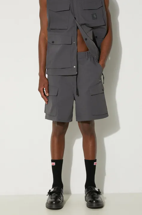 Carhartt WIP shorts Balto Short men's gray color I033611.87XX