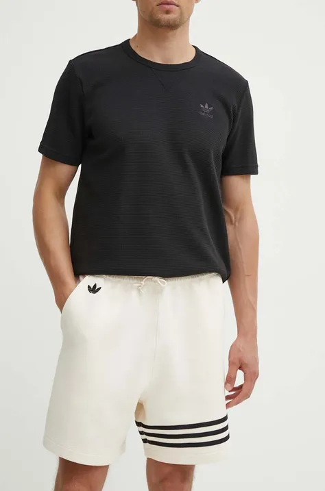 Kratke hlače adidas Originals za muškarce, boja: bež, JF9148