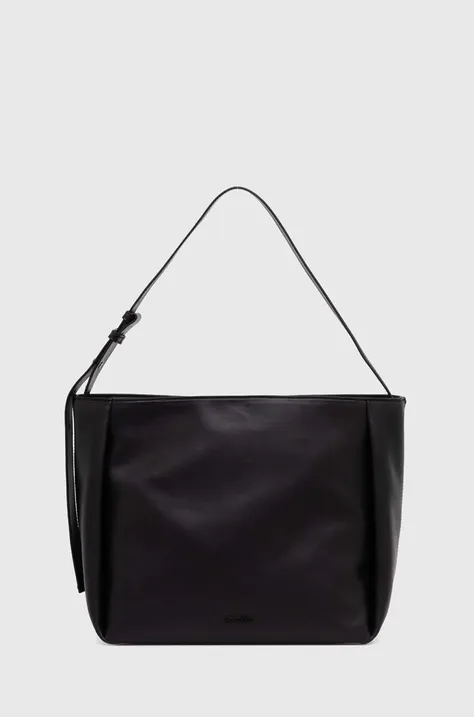Τσάντα Calvin Klein χρώμα: μαύρο, K60K612129