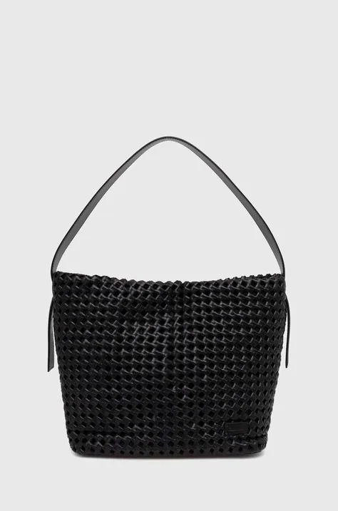 Τσάντα Calvin Klein χρώμα: μαύρο, K60K612131