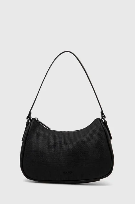 Τσάντα Calvin Klein χρώμα: μαύρο, K60K612132