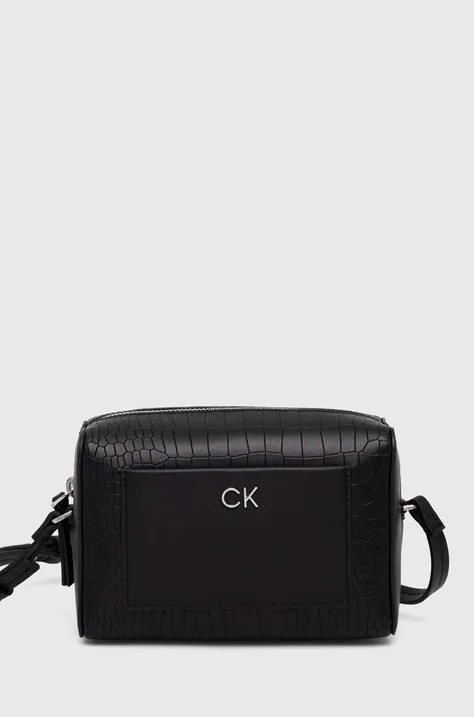 Torbica Calvin Klein črna barva, K60K612140