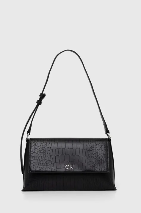 Τσάντα Calvin Klein χρώμα: μαύρο, K60K612142