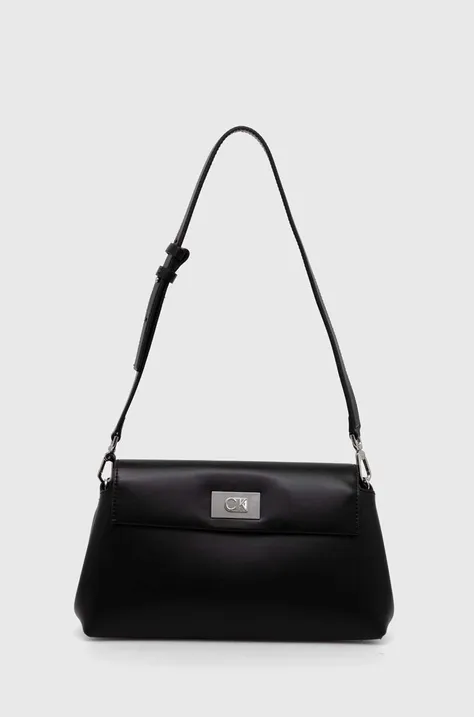 Τσάντα Calvin Klein χρώμα: μαύρο, K60K612150