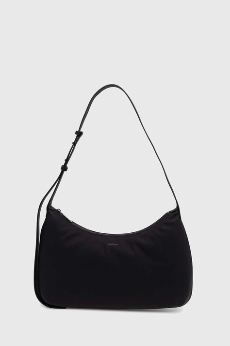 Kabelka Calvin Klein černá barva, K60K612154