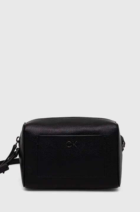 Torbica Calvin Klein črna barva, K60K612274