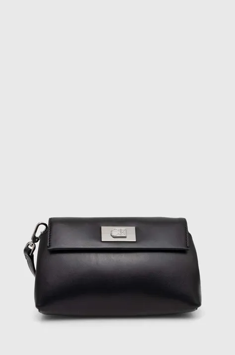 Τσάντα Calvin Klein χρώμα: μαύρο, K60K612633
