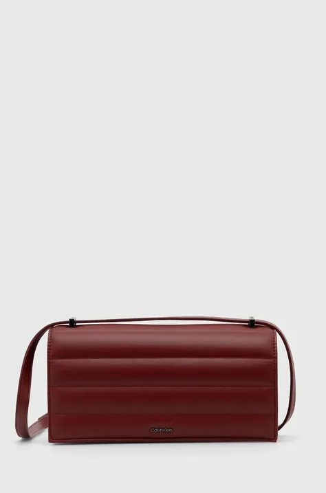 Τσάντα Calvin Klein χρώμα: κόκκινο, K60K612639