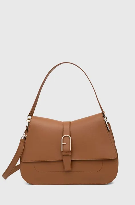 Кожаная сумочка Furla цвет коричневый WB01040 BX2045 RY000