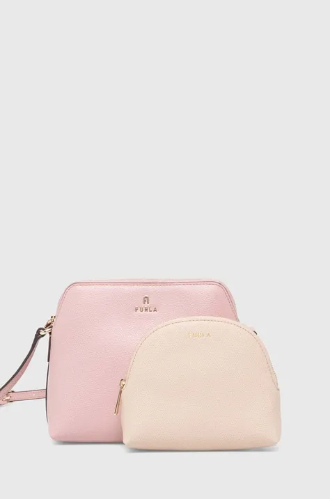 Кожаная сумочка Furla цвет розовый WE00454 ARE000 2720S