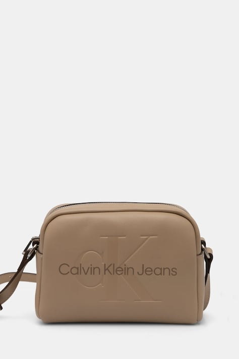 Calvin Klein Jeans poseta culoarea bej, K60K612220